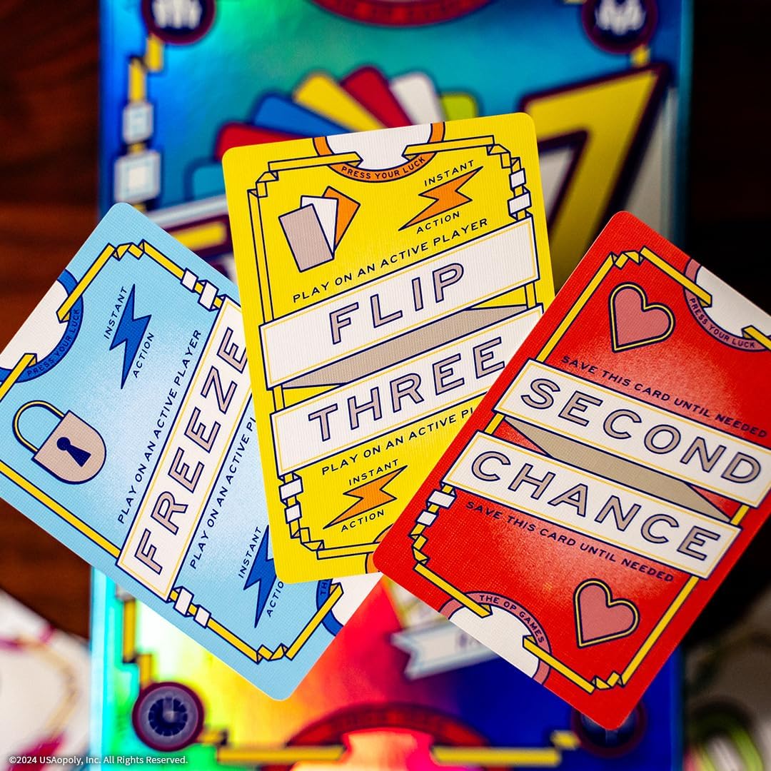 USAopoly | Flip 7 | Party Card Game | Ages 8+ | 3+ Players | 20+ Minutes Playing Time