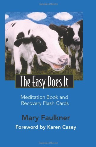 The Easy Does it Meditation Book and Recovery Flash Cards