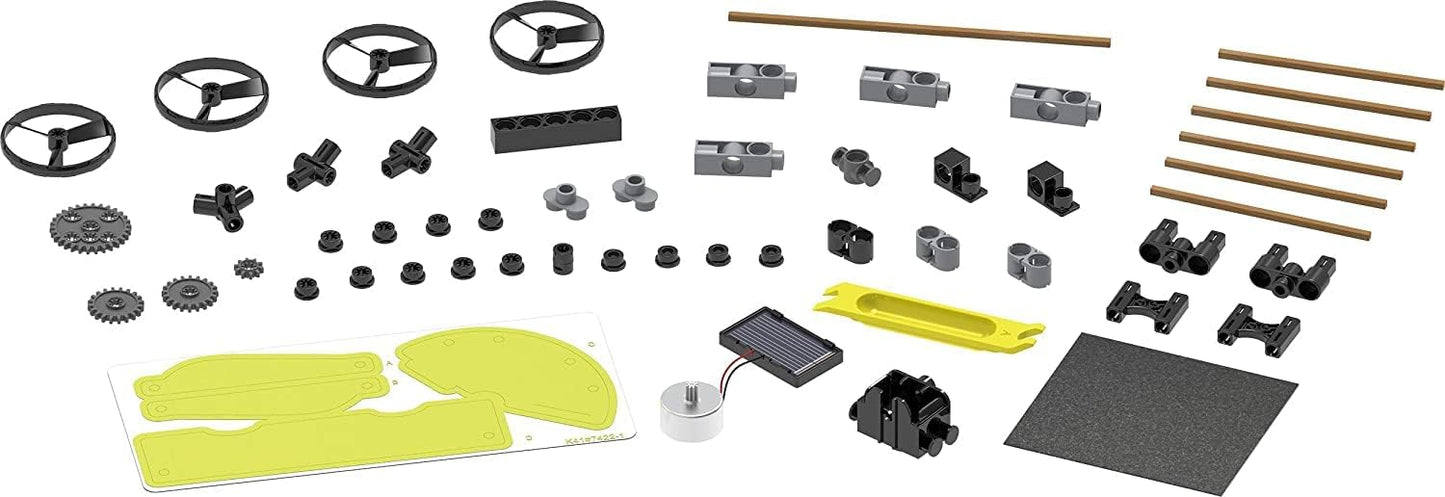 Thames & Kosmos Solar-Powered Rovers, Kids Science Kit, Learning Resources About Solar Power, STEM Toys for Science Experiments, Age 8+
