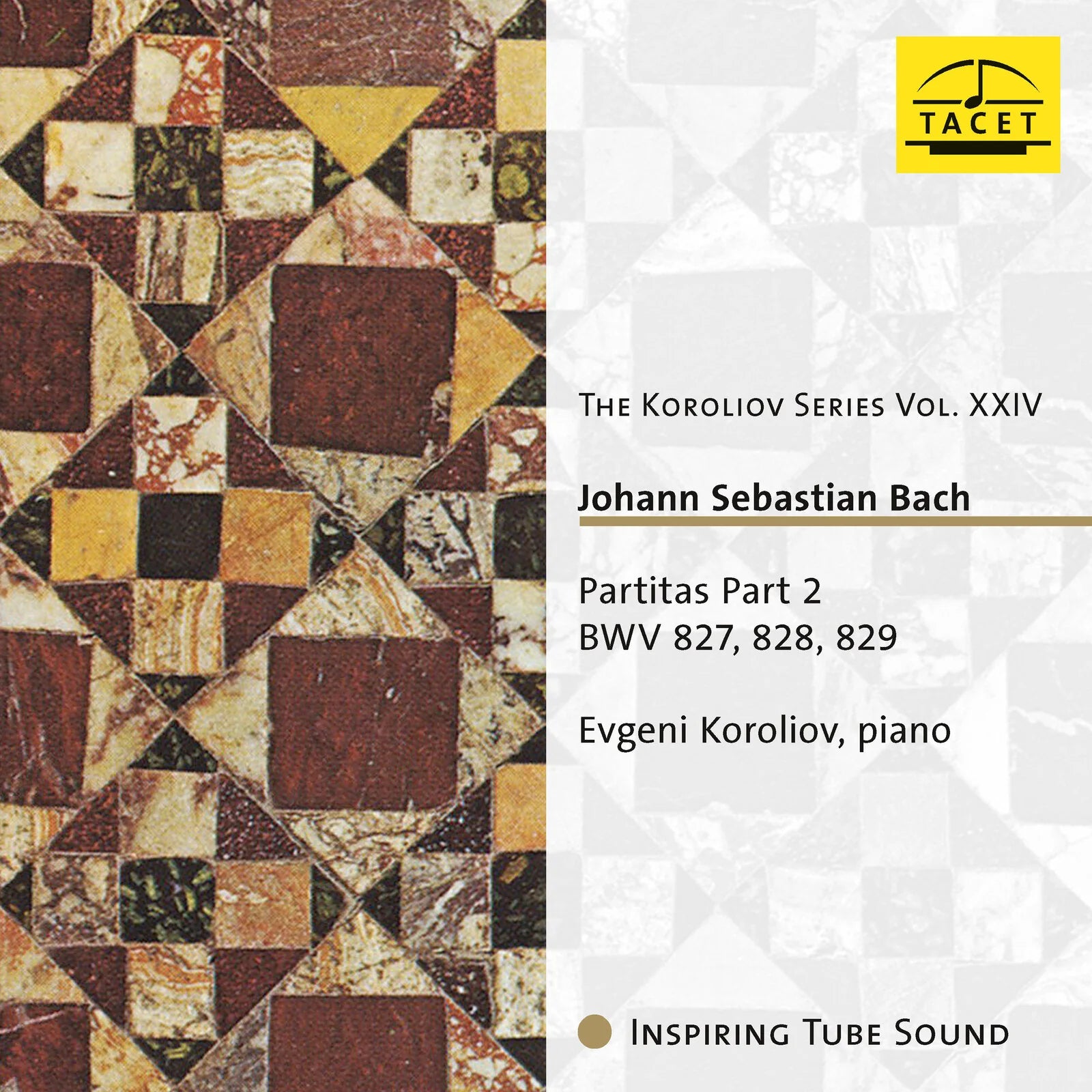 Johann Sebastian Bach: Partitas Part 2 BWV 827, 828, 829