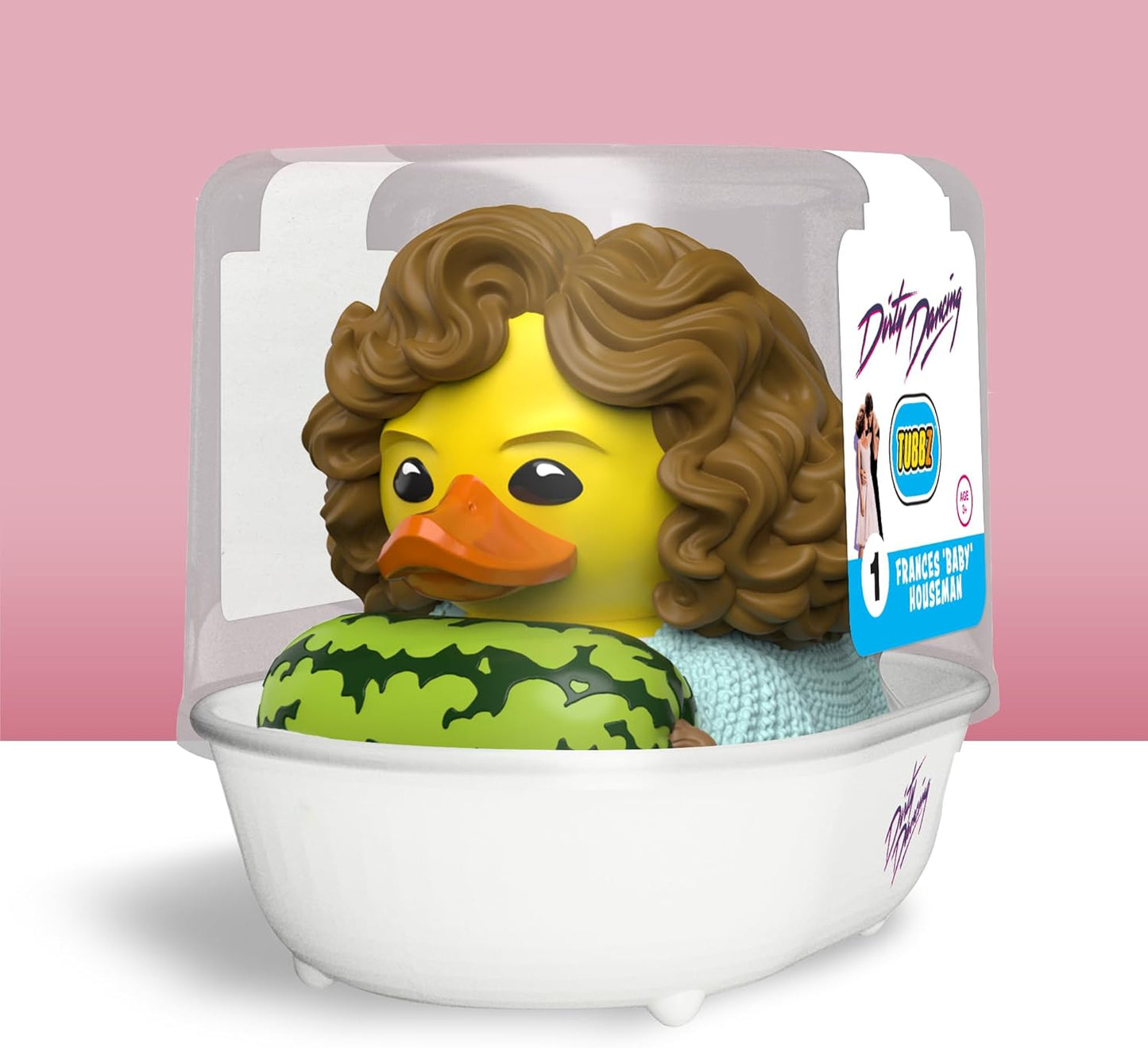 TUBBZ Eerste editie Frances 'Baby' Houseman Collectible Vinyl Rubber Duck Figuur - Officiële Dirty Dancing Merchandise - Muziek-tv en film