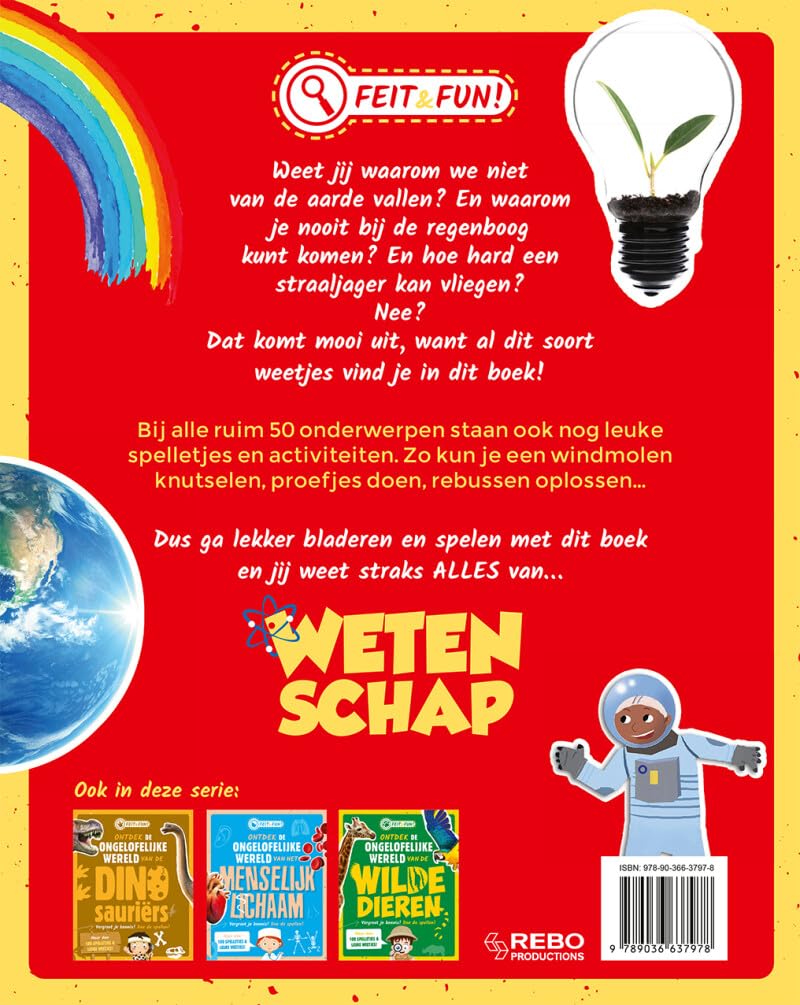 Rebo Publishers - Feit & Fun - Wetenschap