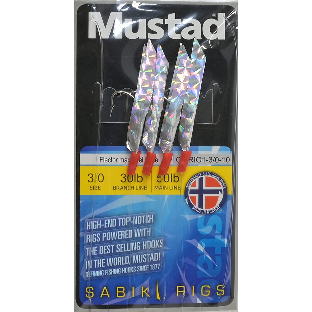 Mustad Mustad Flector Mackerel H3/0 ML50lb