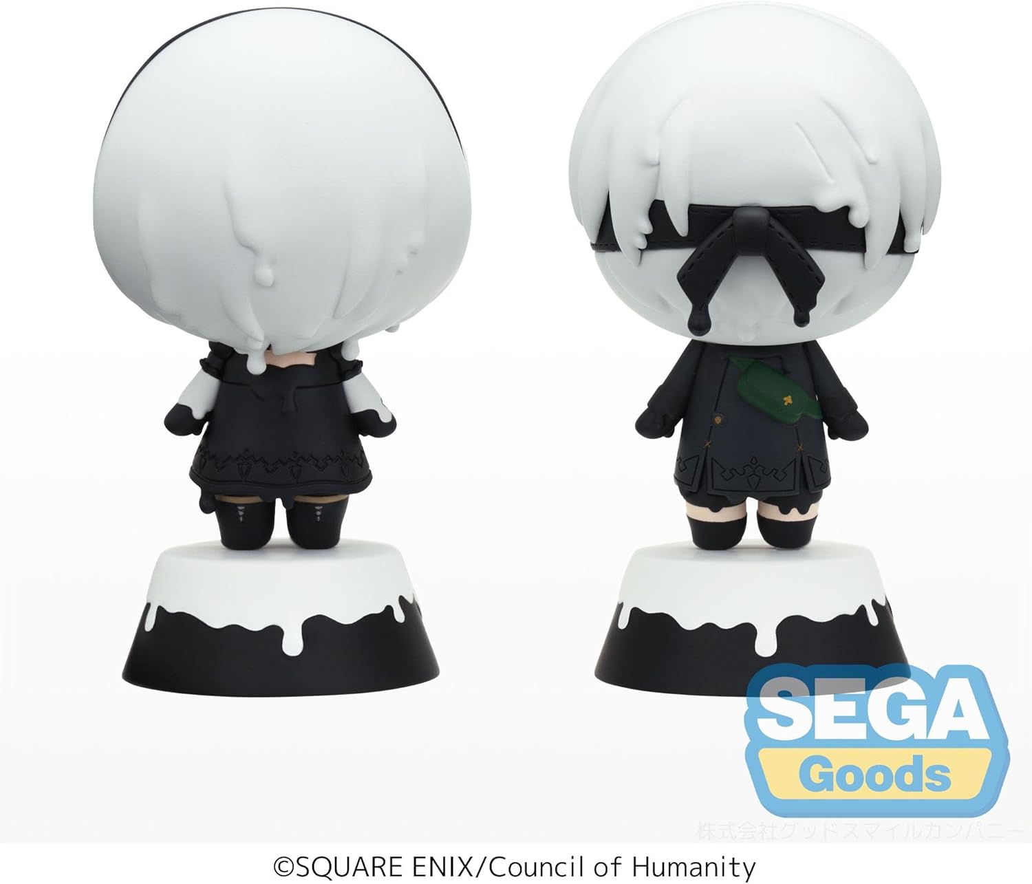 Hatsune Miku pack 2 figures 2B & 9S 7 cm