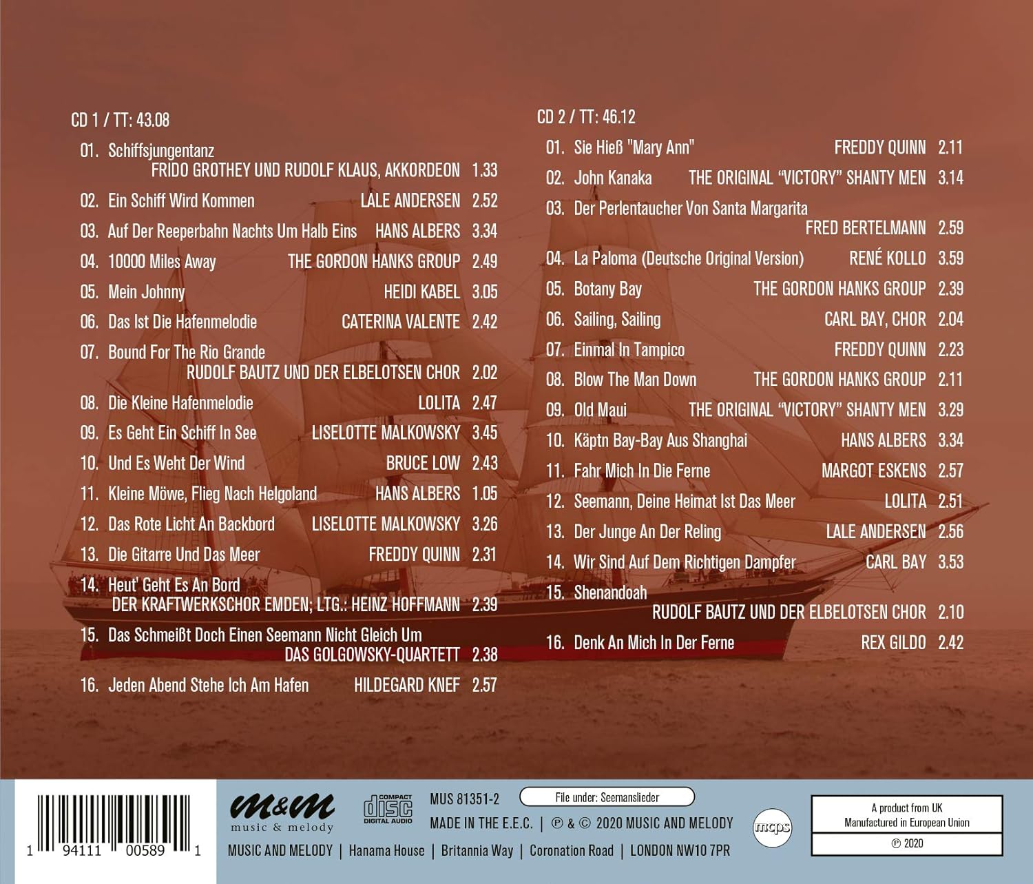 Windjammer Songs