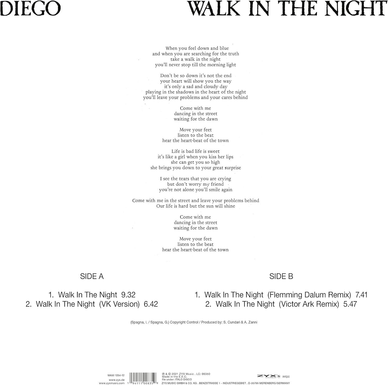 Walk In The Night