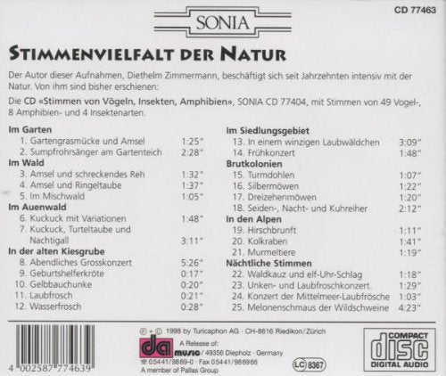 STIMMENVIELFALT DER NATUR