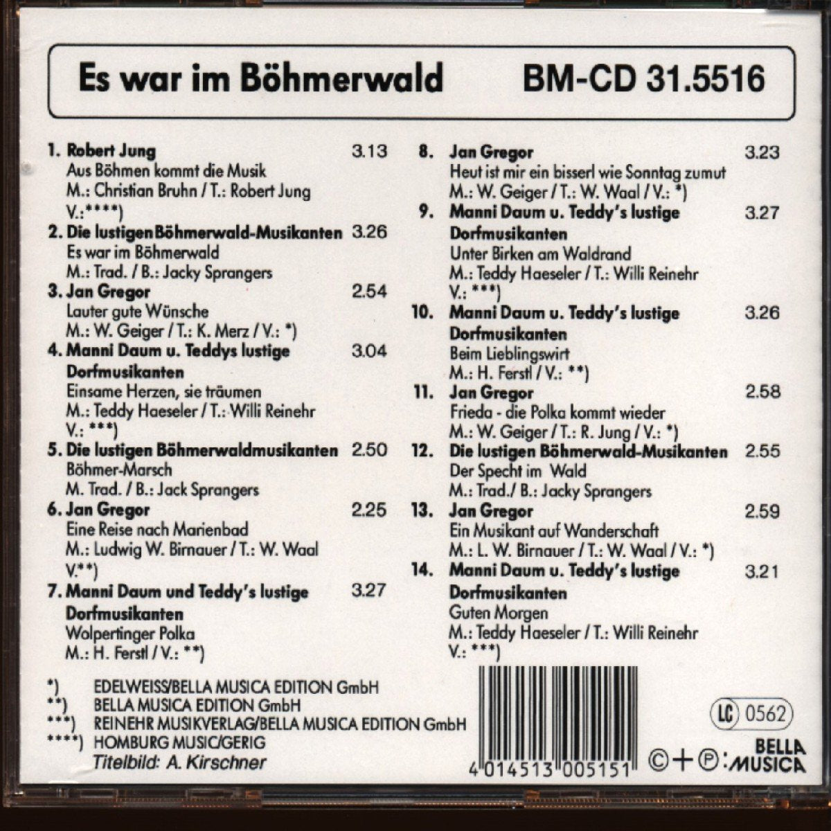 Es War im Bohmerwald
