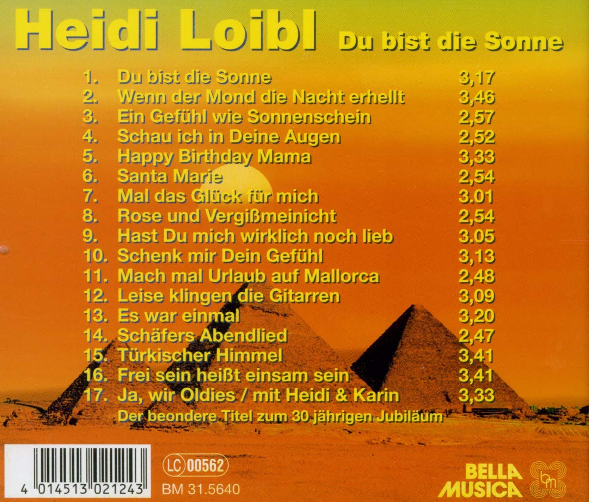 Du Bist die Sonne