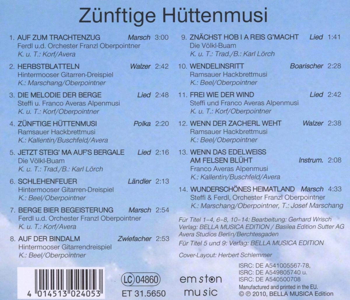 Zünftige Hüttenmusi