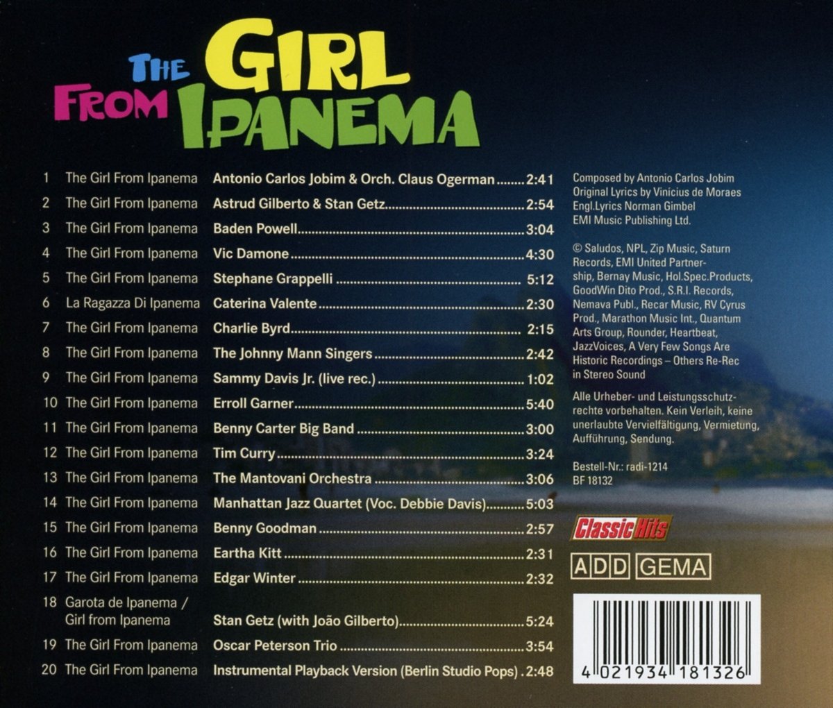 The Girl from Ipanema