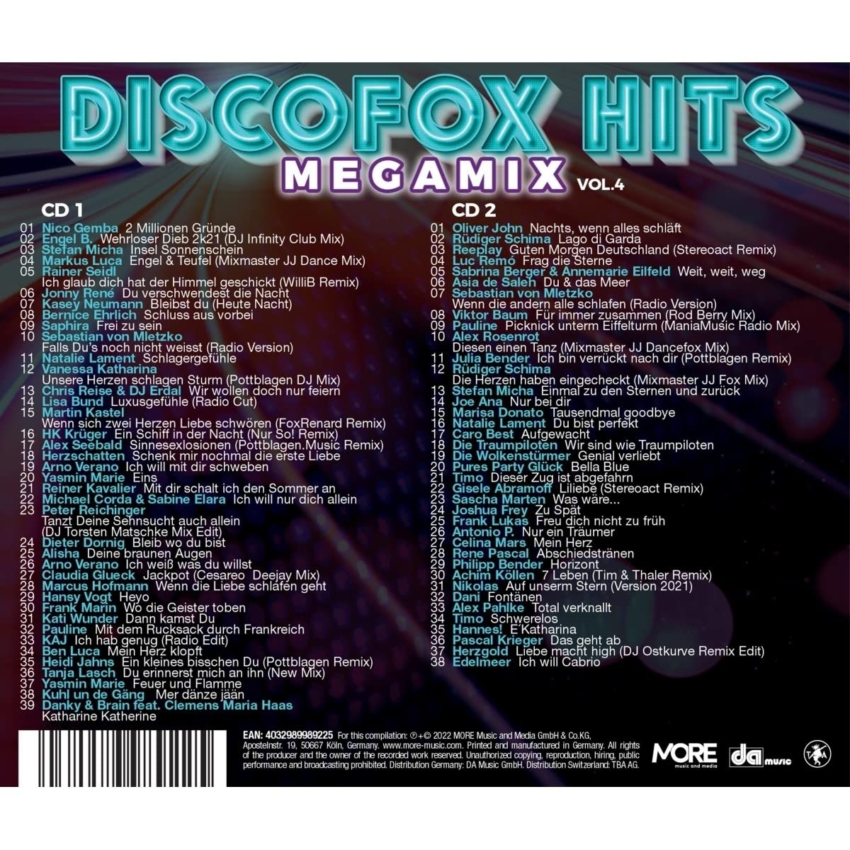 Discofox Hits Megamix Vol.4