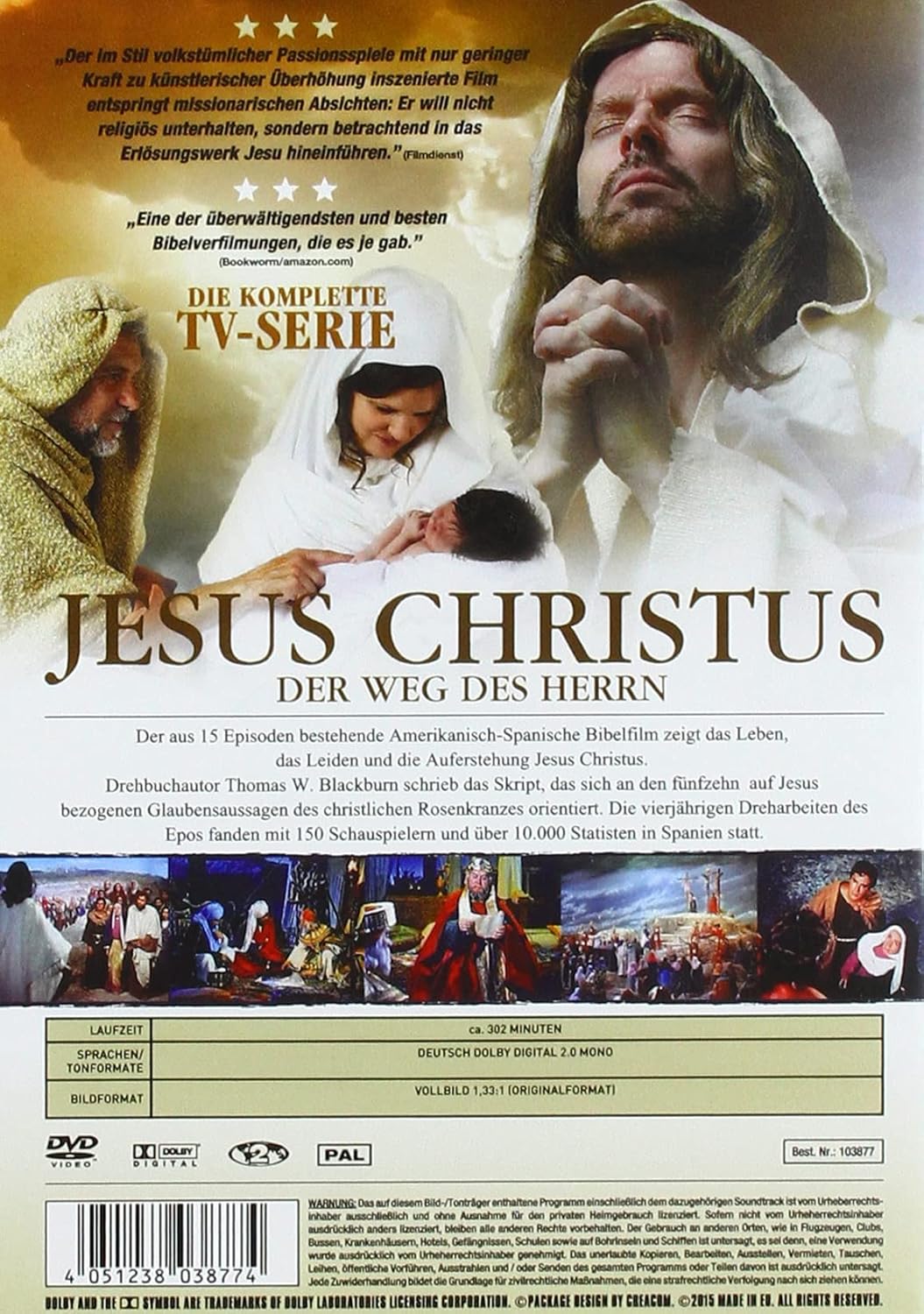 Jesus Christus - Die größte Geschichte aller Zeiten - Die komplette TV-Serie