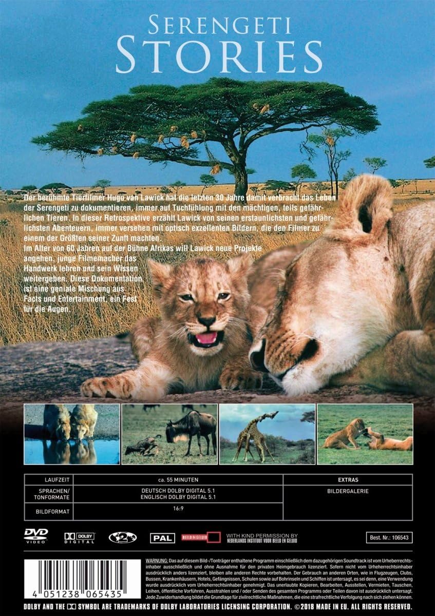 DOKU: - SERENGETI STORIES (1 DVD)