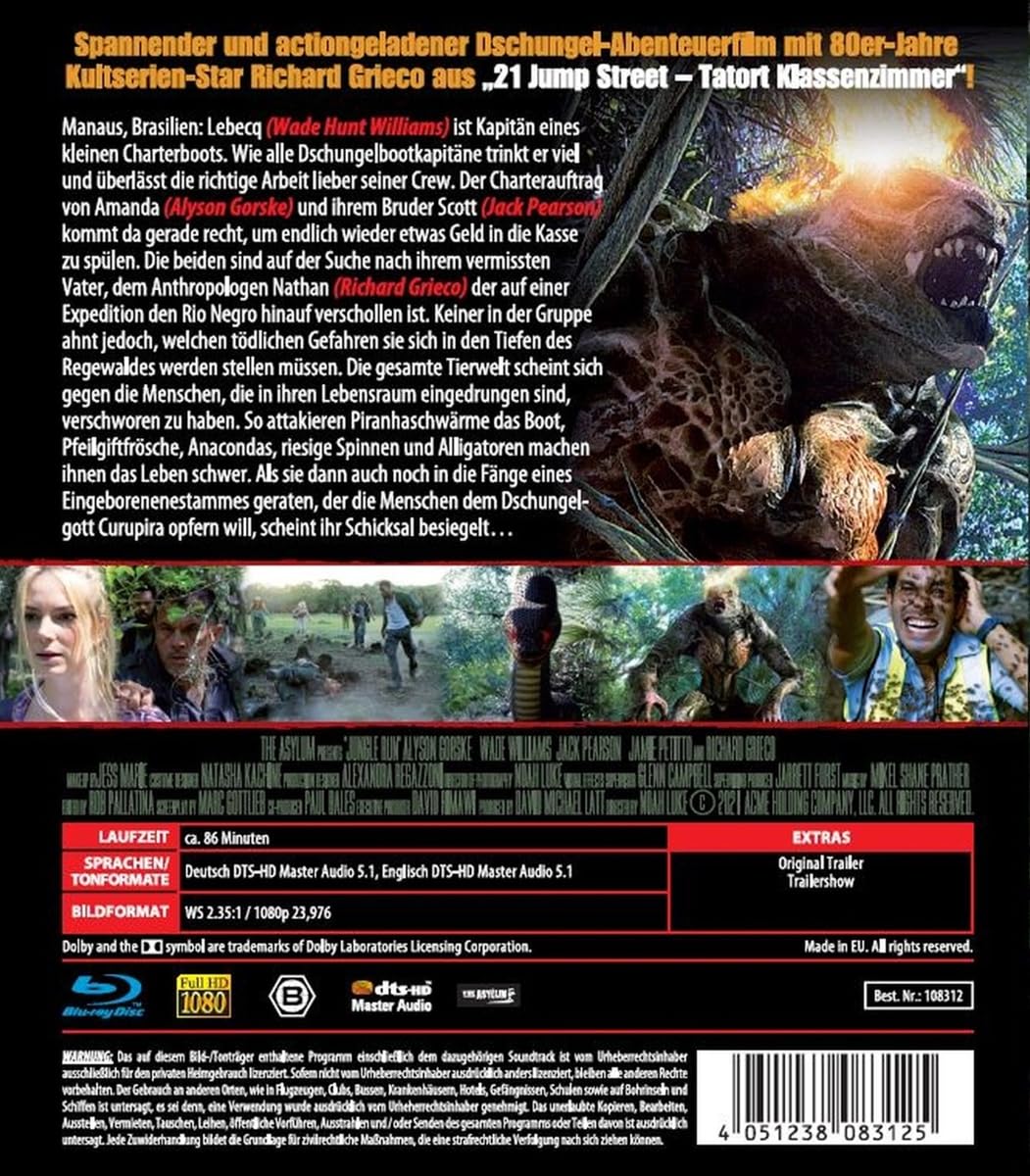 JUNGLE RUN - DAS GEHEIMNIS DES DSCHUNGEL