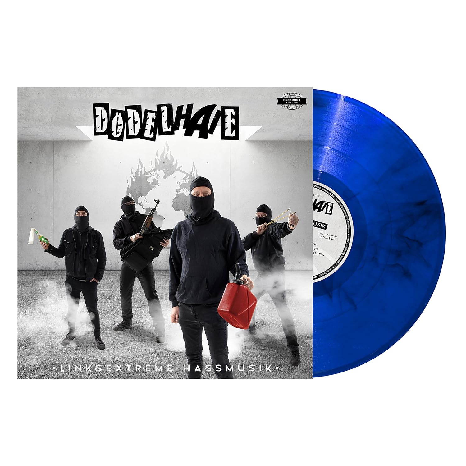 Linksextreme Hassmusik (Blaues Vinyl)