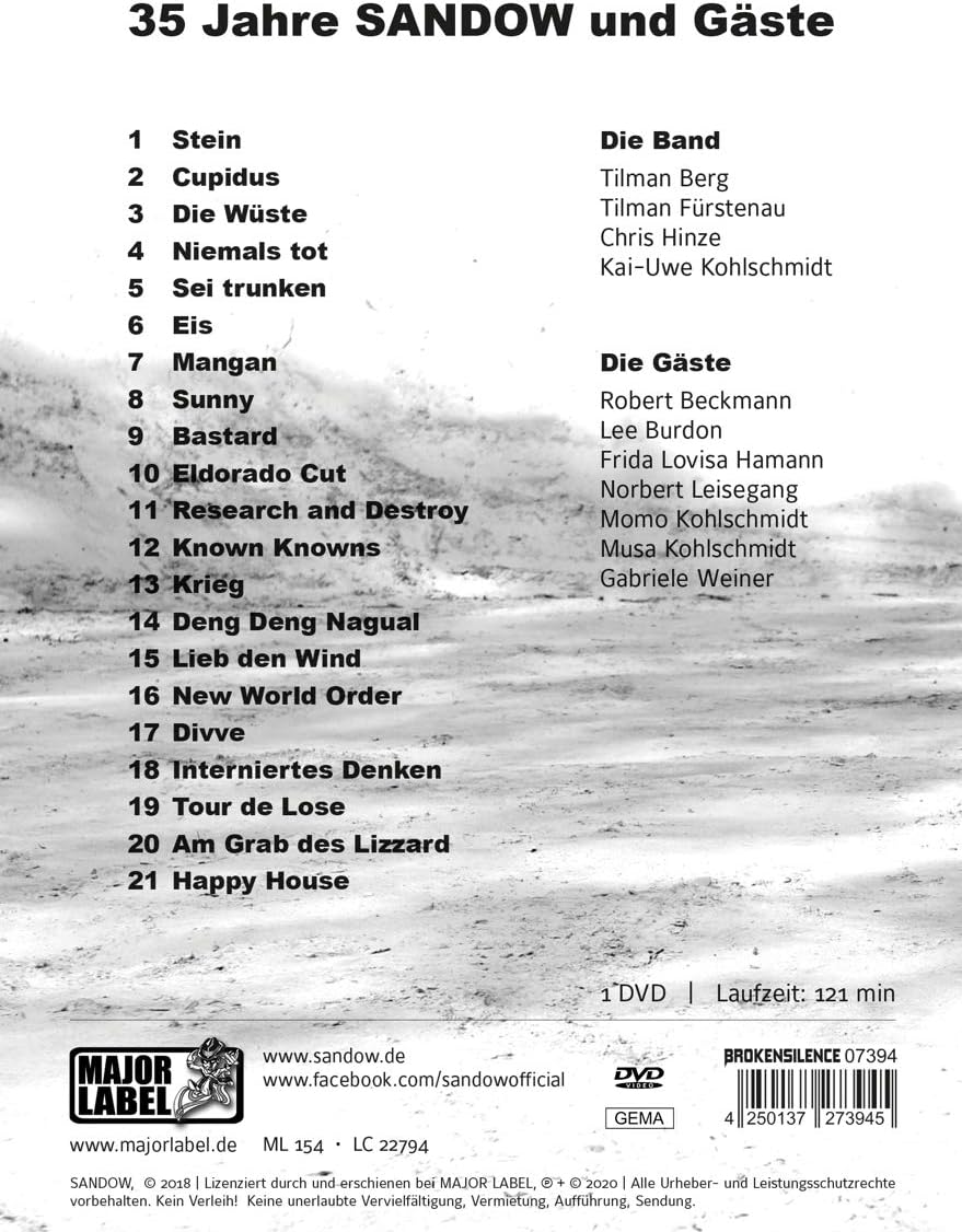 35 Jahre - Live In Der Volksbühne Berlin