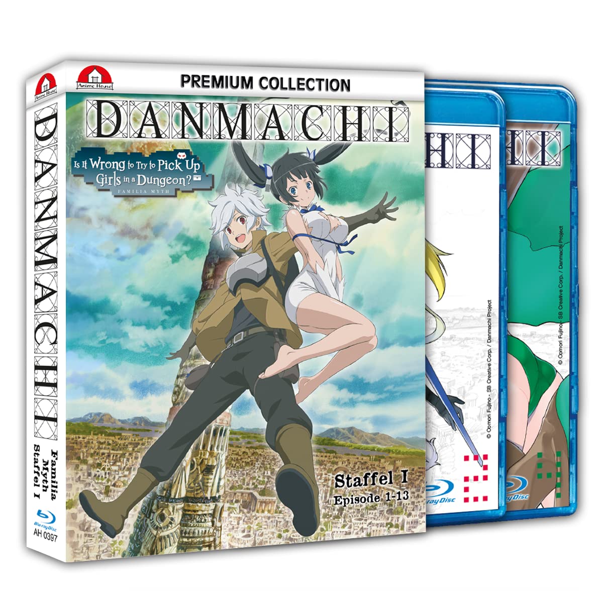 DanMachi - Is It Wrong to Try to Pick Up Girls in a Dungeon? - Staffel 1 - Gesamtausgabe - Premium Box -