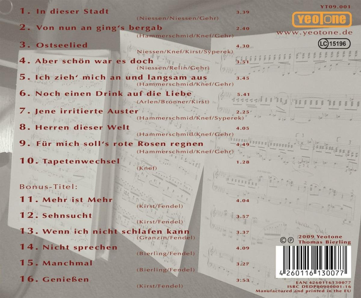 Tapetenwechsel - Hommage an Hildegard Knef