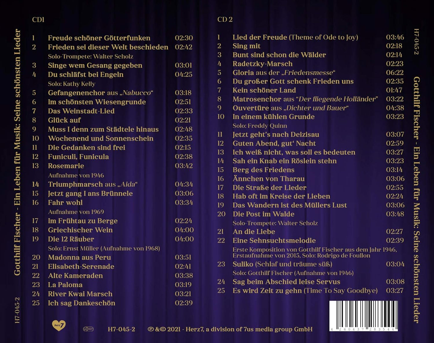 Ein Leben für Musik - Seine Schönsten Lieder