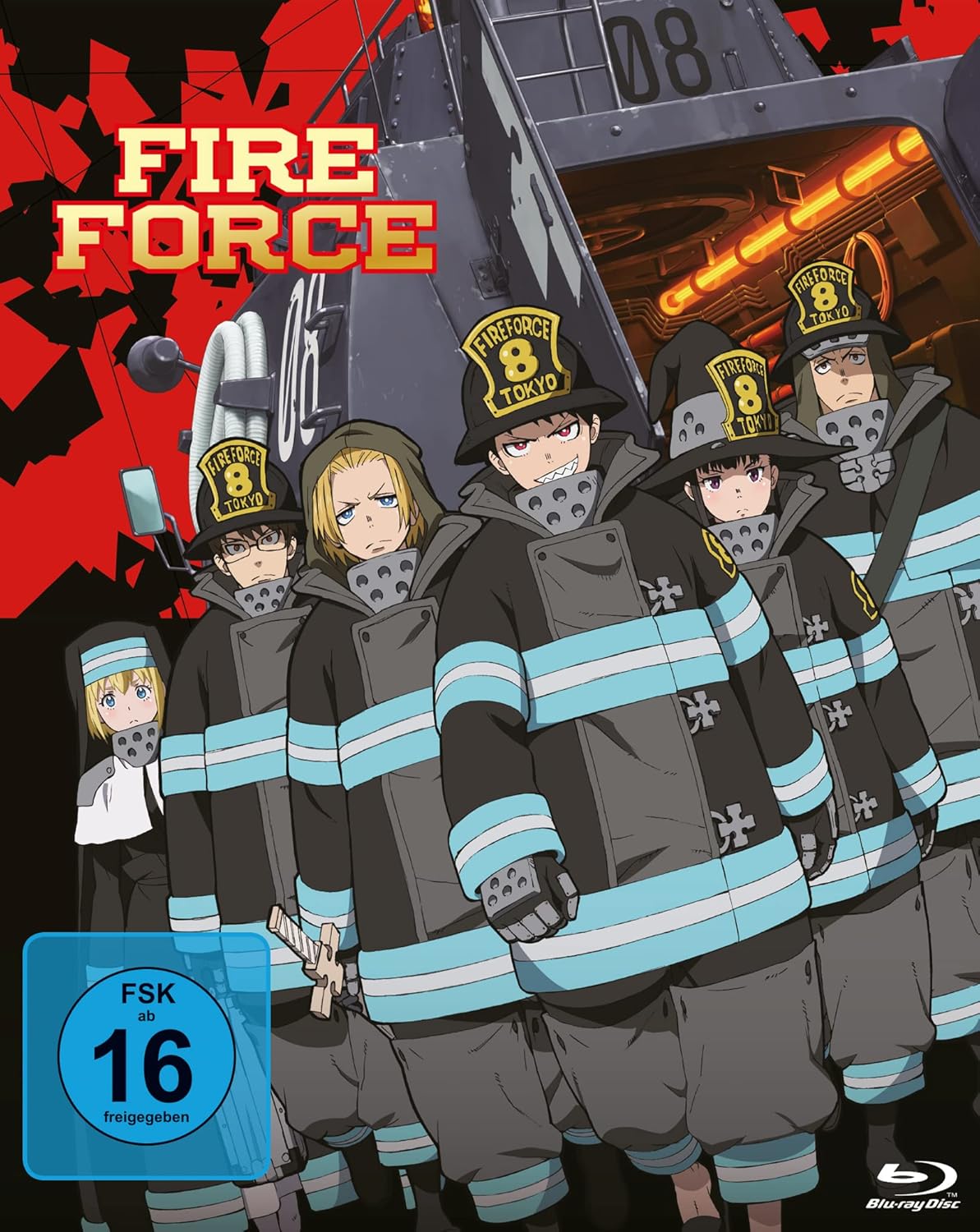 Fire Force - Staffel 1 - Komplettset -