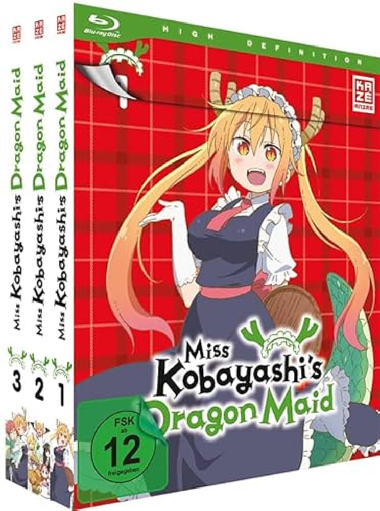 Miss Kobayashis Dragon Maid - Staffel 1 - Gesamtausgabe - Bundle - Vol.1-3 -