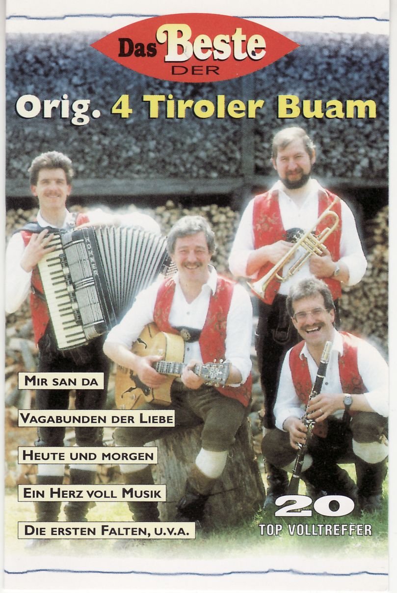 D.Beste d.Orig.4 Tiroler Buam