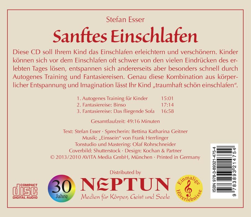 SANFTES EINSCHLAFEN