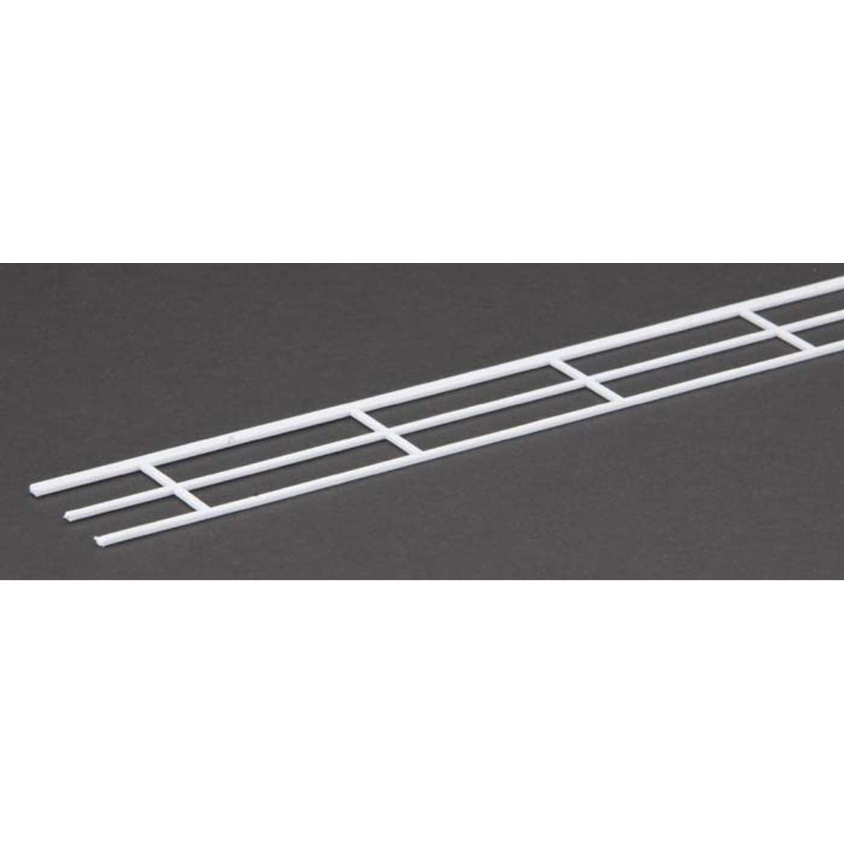 Plastruct HRS-8 Styrene Hand Rail PLS90683 Plastic Building Supplies