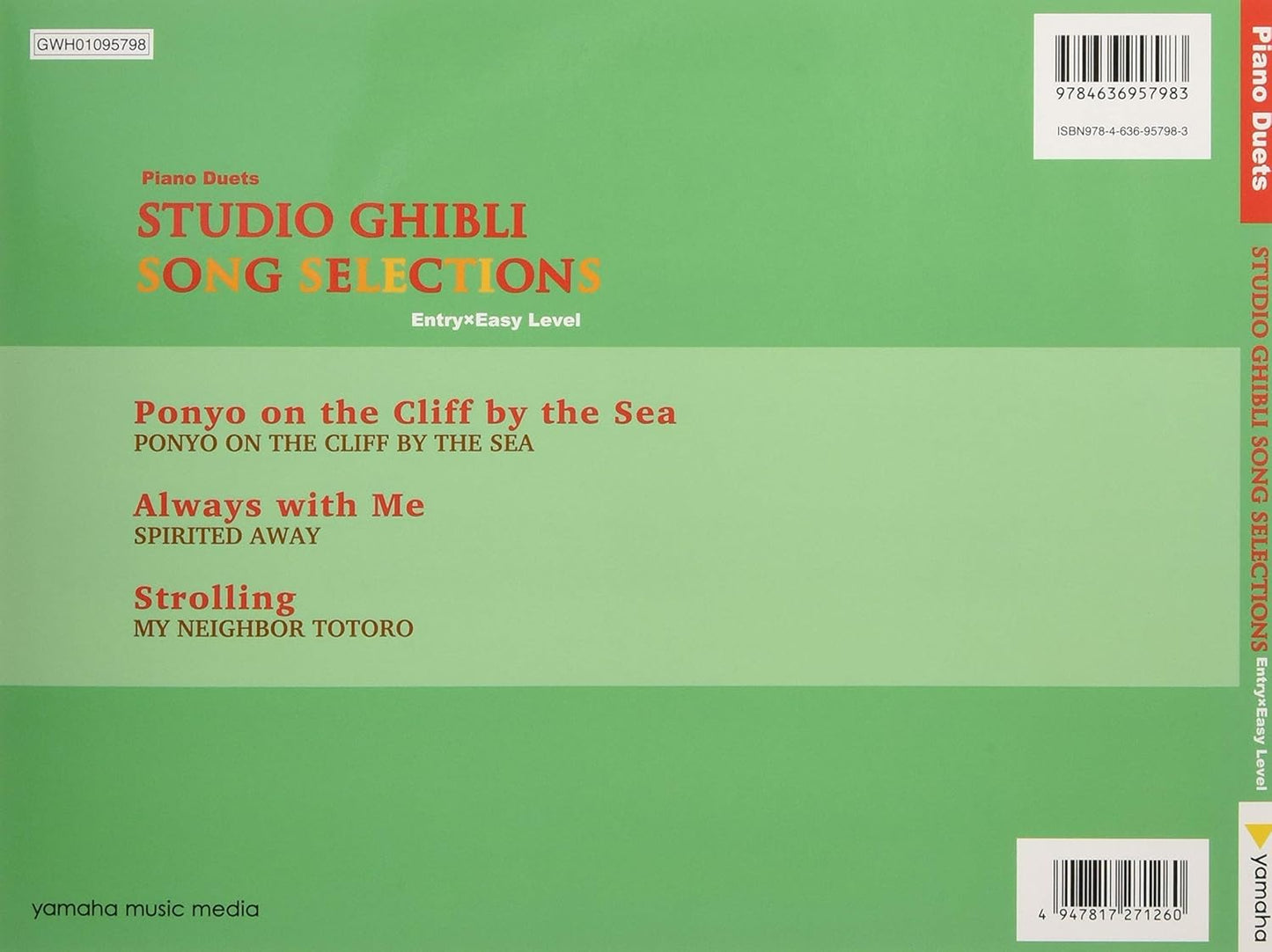 Studio Ghibli Song Selection for Duet/English