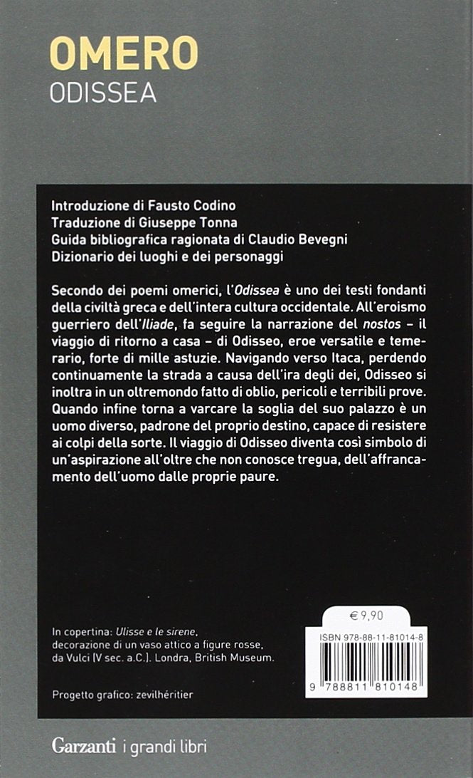 Odissea. Versione in prosa
