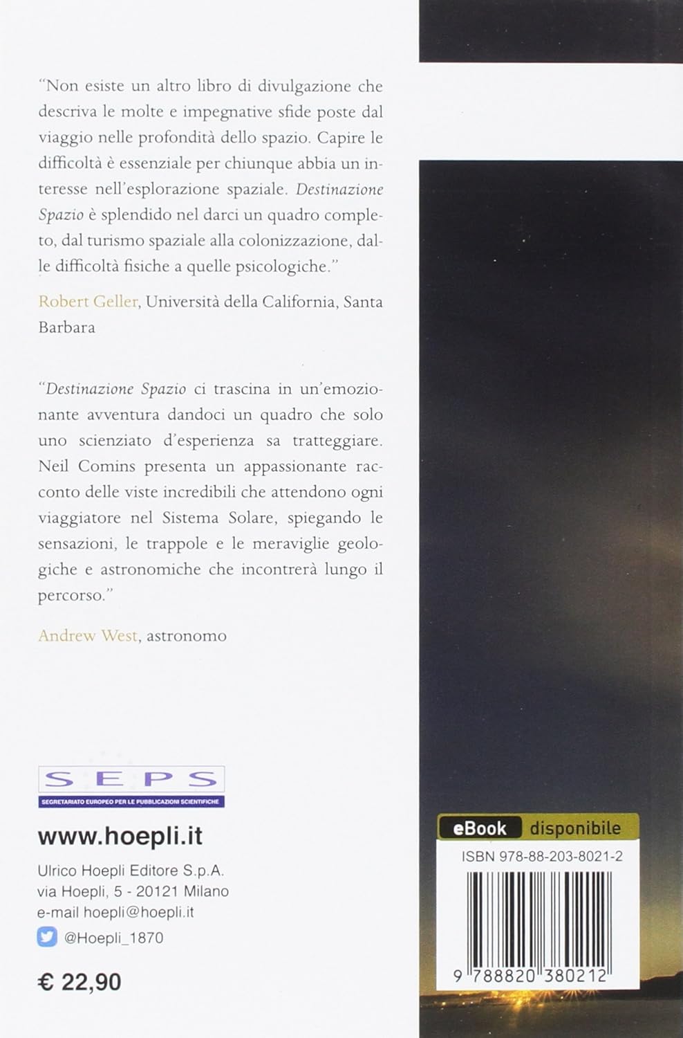 Destinazione spazio. Una guida per coloni e turisti