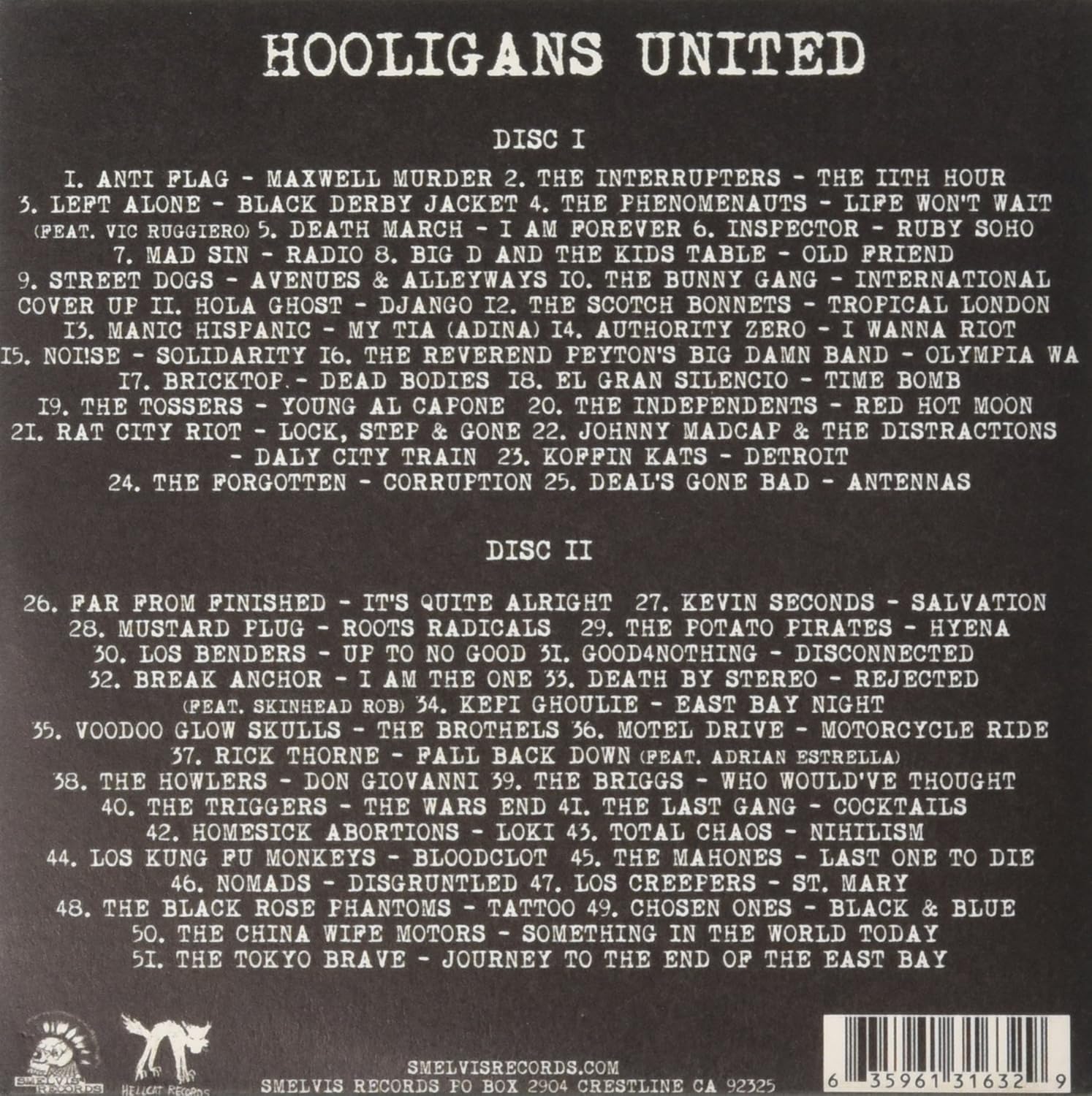 Hooligans United (Rancid Tribute
