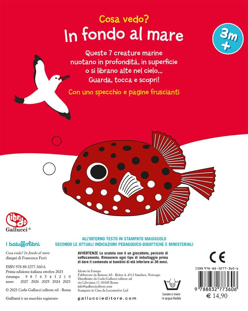Francesca Ferri - Cosa Vedom In Fondo Al Mare. I Batuffolibri. Ediz. A Colori