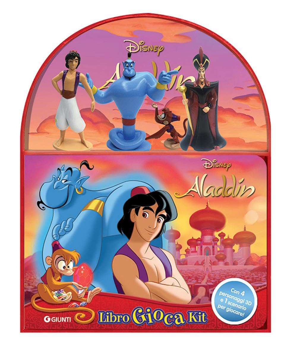 Aladdin. Libro Gioca Kit. Ediz. A Colori. Con 4 Personaggi 3D