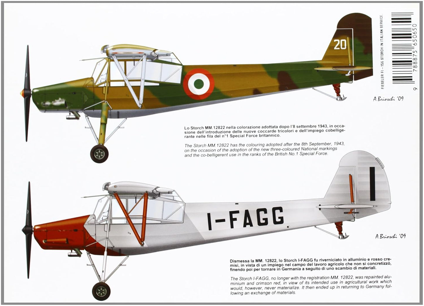 Fieseler Fi-156 Storch in Italian Service