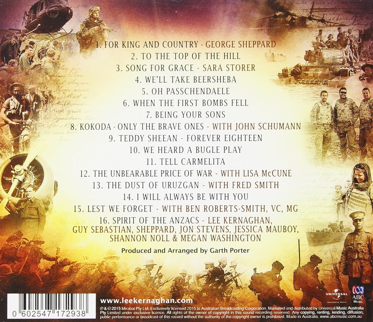 Spirit Of The Anzacs