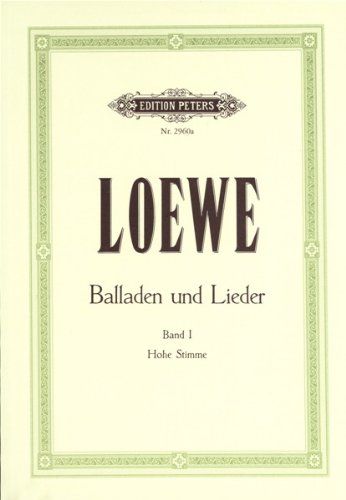 BALLADEN UND LIEDER 1 HOOG CHANT