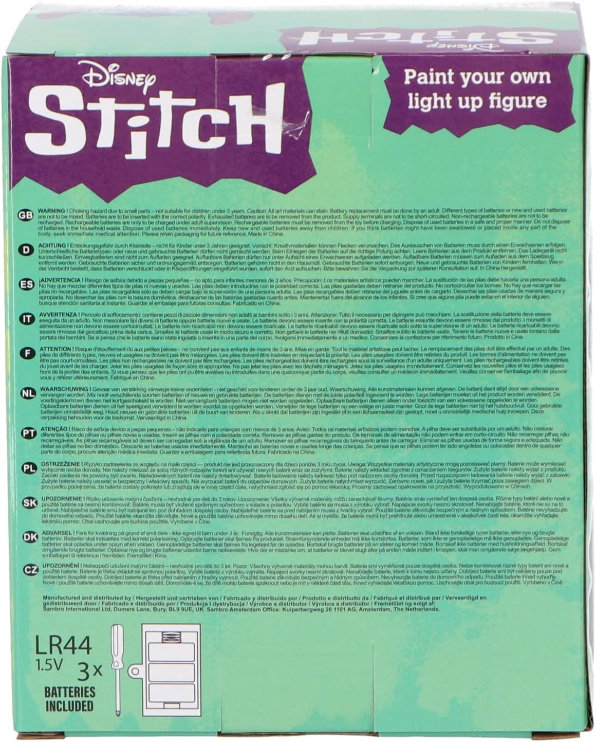Lilo & Stitch Schilder je eigen beeldje - lichtgevend