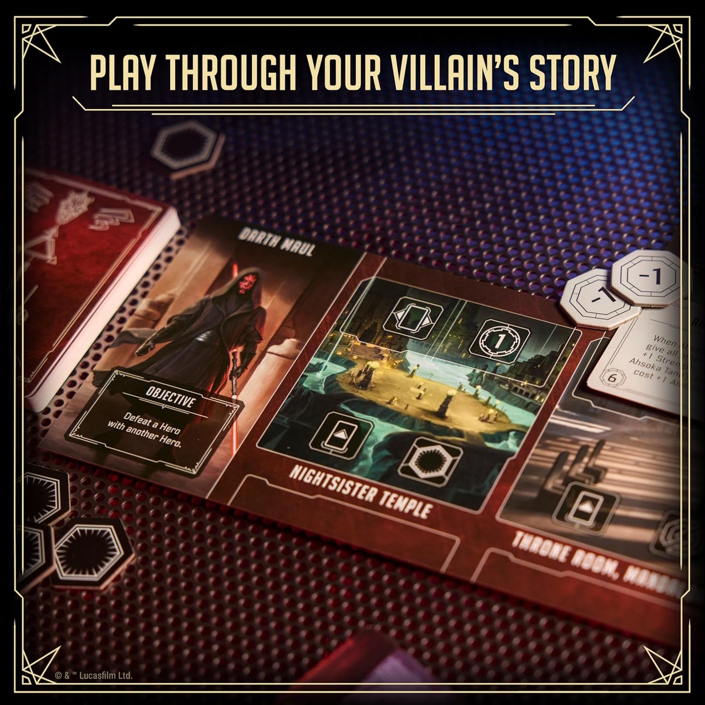 Ravensburger Star Wars Villainous Revenge at Last - Immersive Strategy Board Game for Adults and Kids Age 10 Years Up - 2 Players - Play as Stand-Alone or Expansion - 2024
