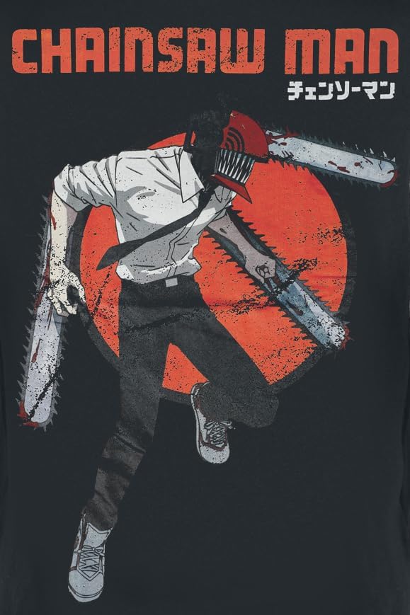 Chainsaw Man T-Shirt Attack Mode GroBe XL