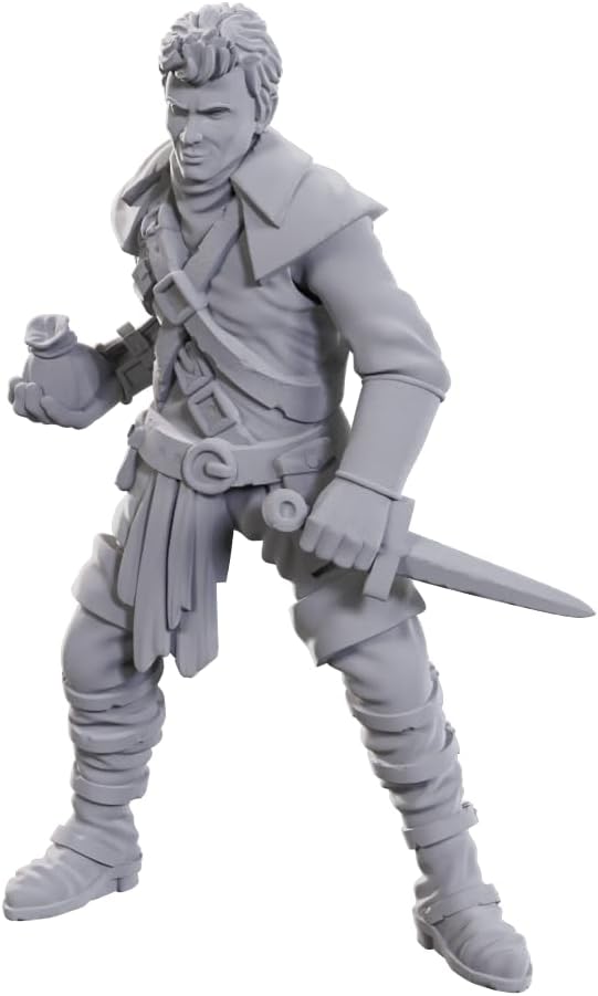 WizKids Deep Cuts: Cutpurses Male & Female | Unpainted Miniatures | Wave 23