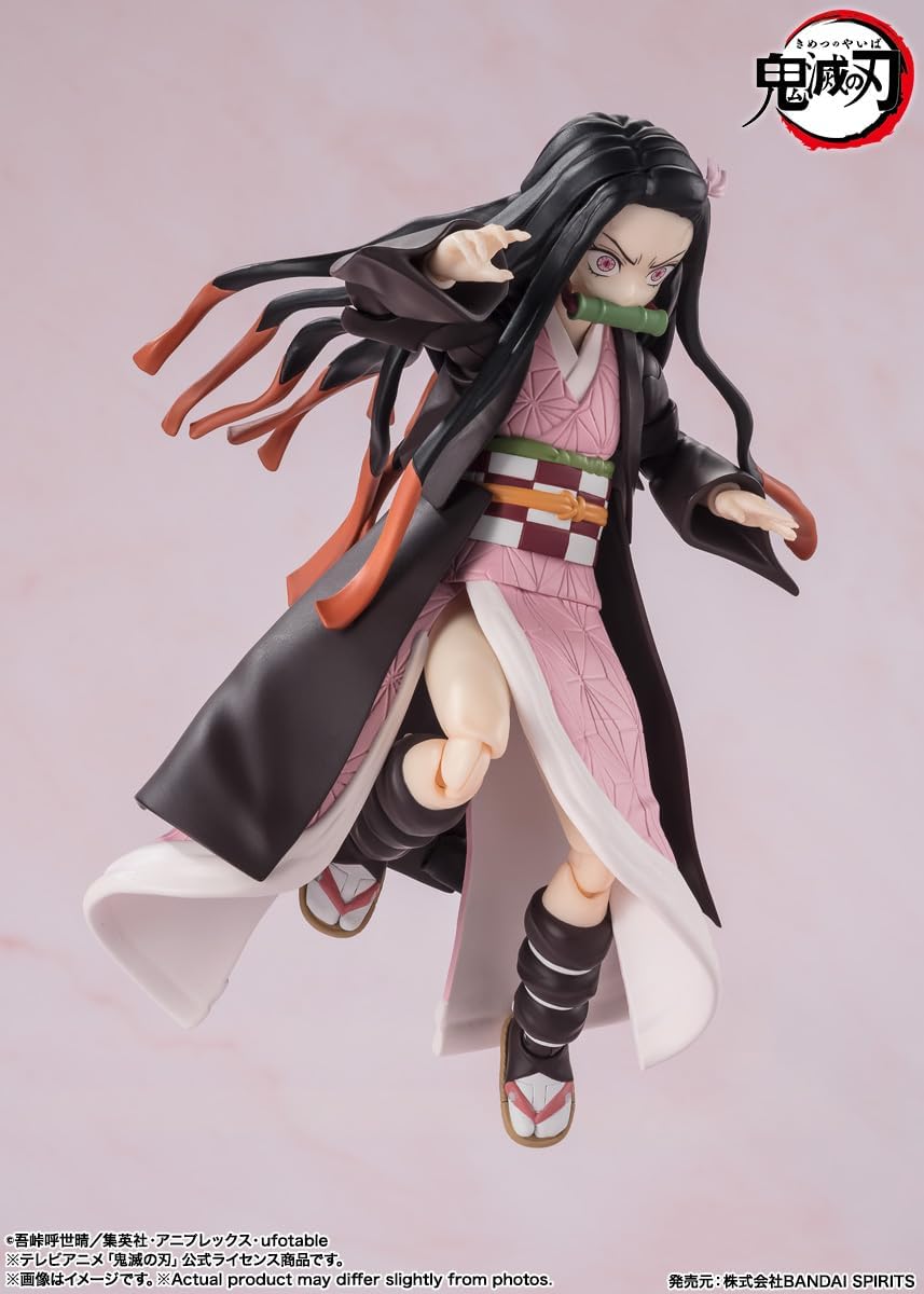 Demon Slayer: Kimetsu no Yaiba figurine S.H. Figuarts Nezuko Kamado 13 cm Black