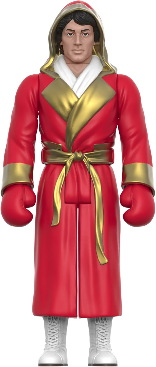 Super7 Rocky Balboa (Italian Stallion) - 3.75" Rocky Action Figure Classic Movie Collectibles and Retro Toys