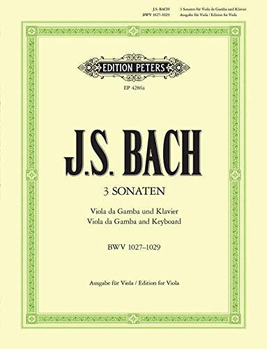 VIOLA DA GAMBA SONATAS ALTO