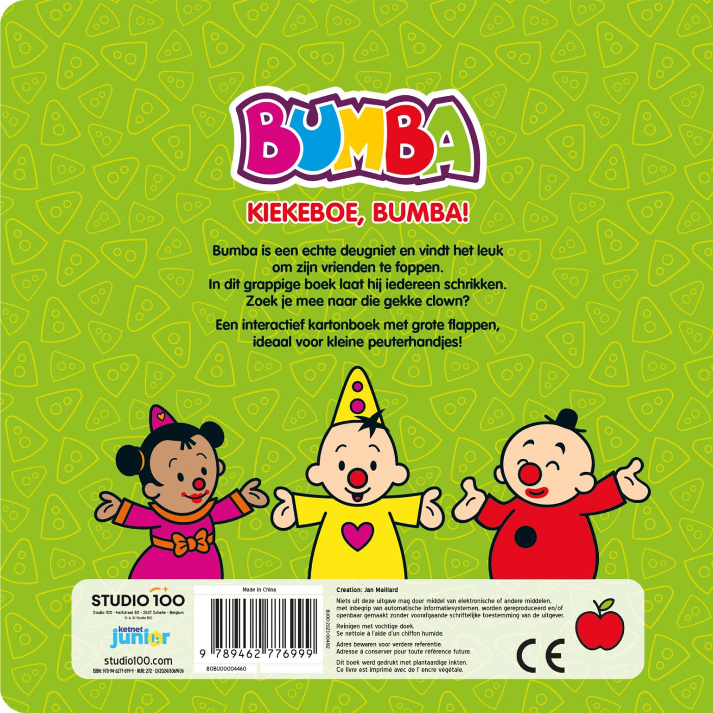 Bumba : kartonboek - Kiekeboe, Bumba!