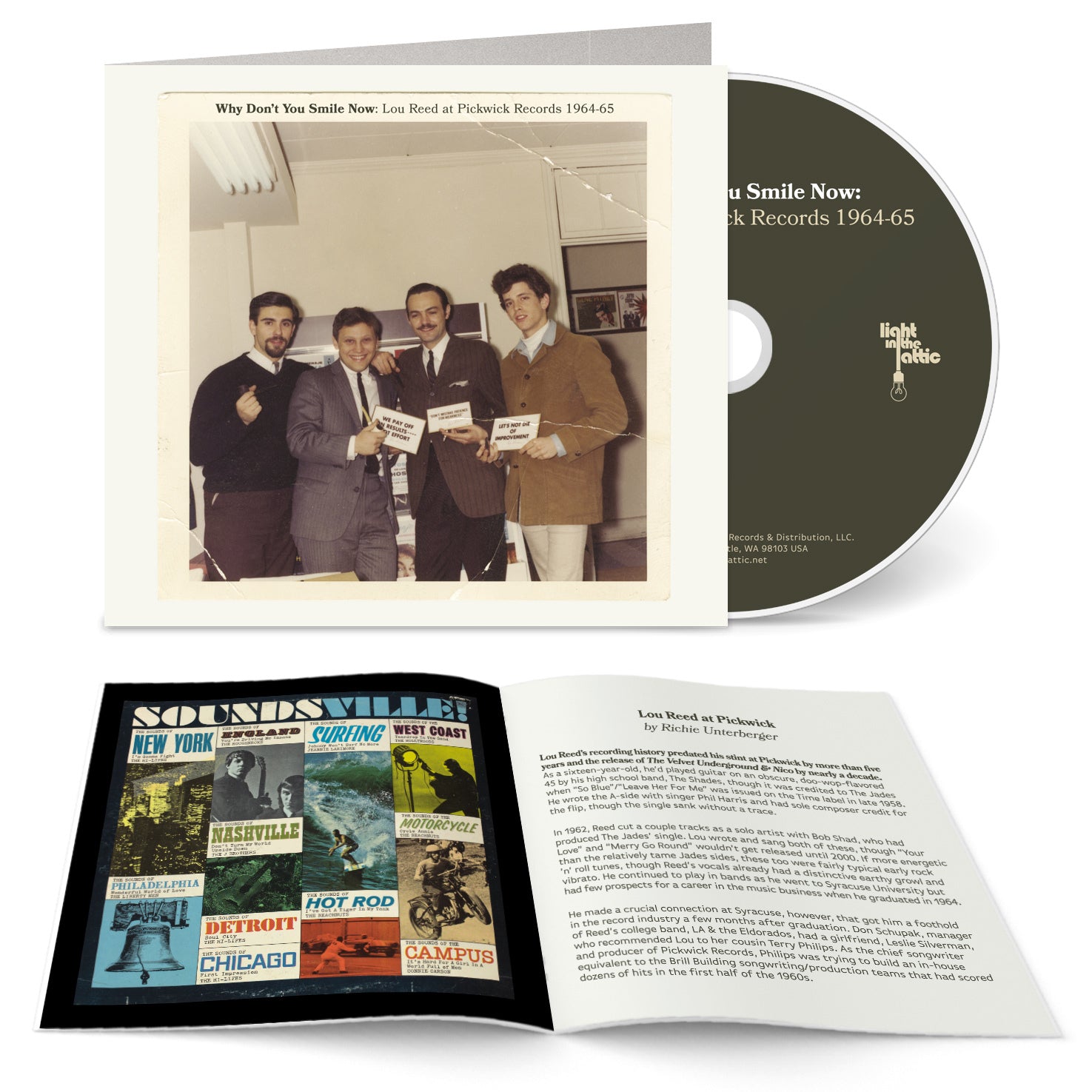 Why Don't You Smile Now: Lou Reed at Pickwick Records 1964-1965