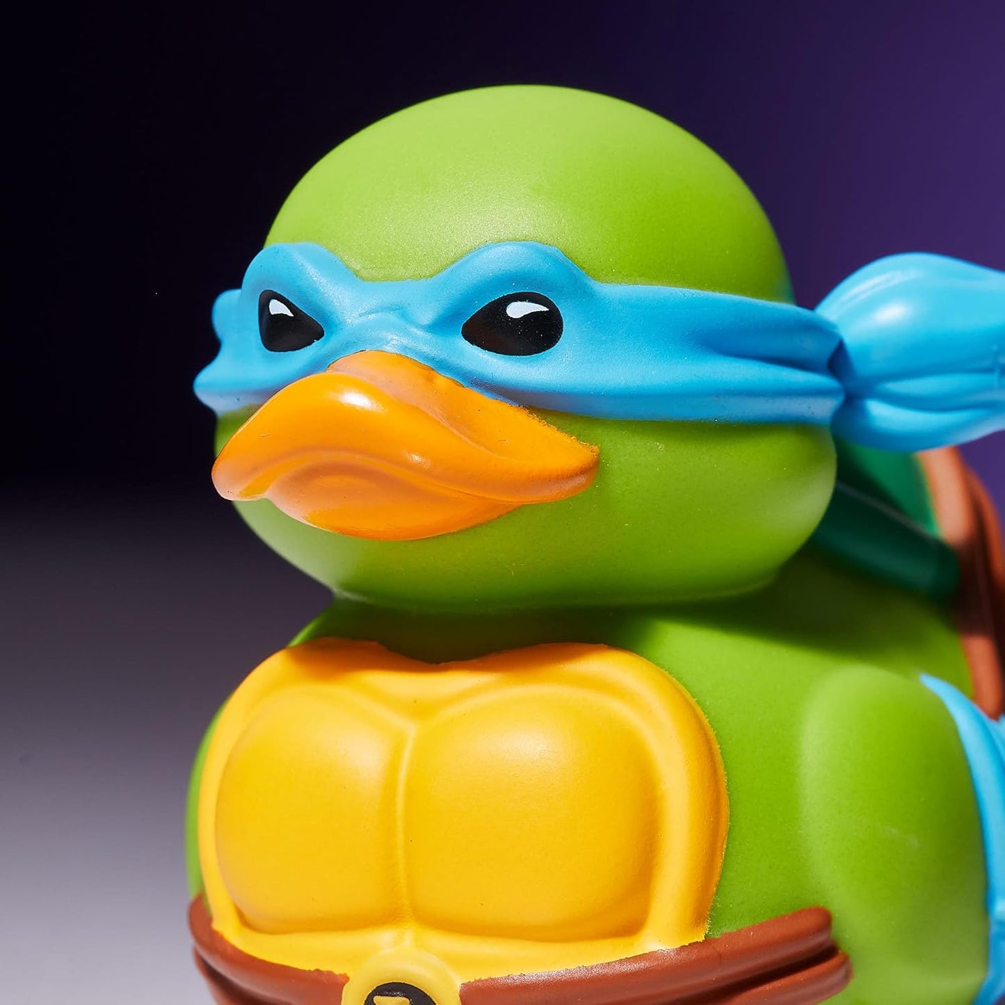 TUBBZ Mini: Teenage Mutant Ninja Turtles - Leonardo Figura Mini Coleccionable de Pato de Goma Disfrazado