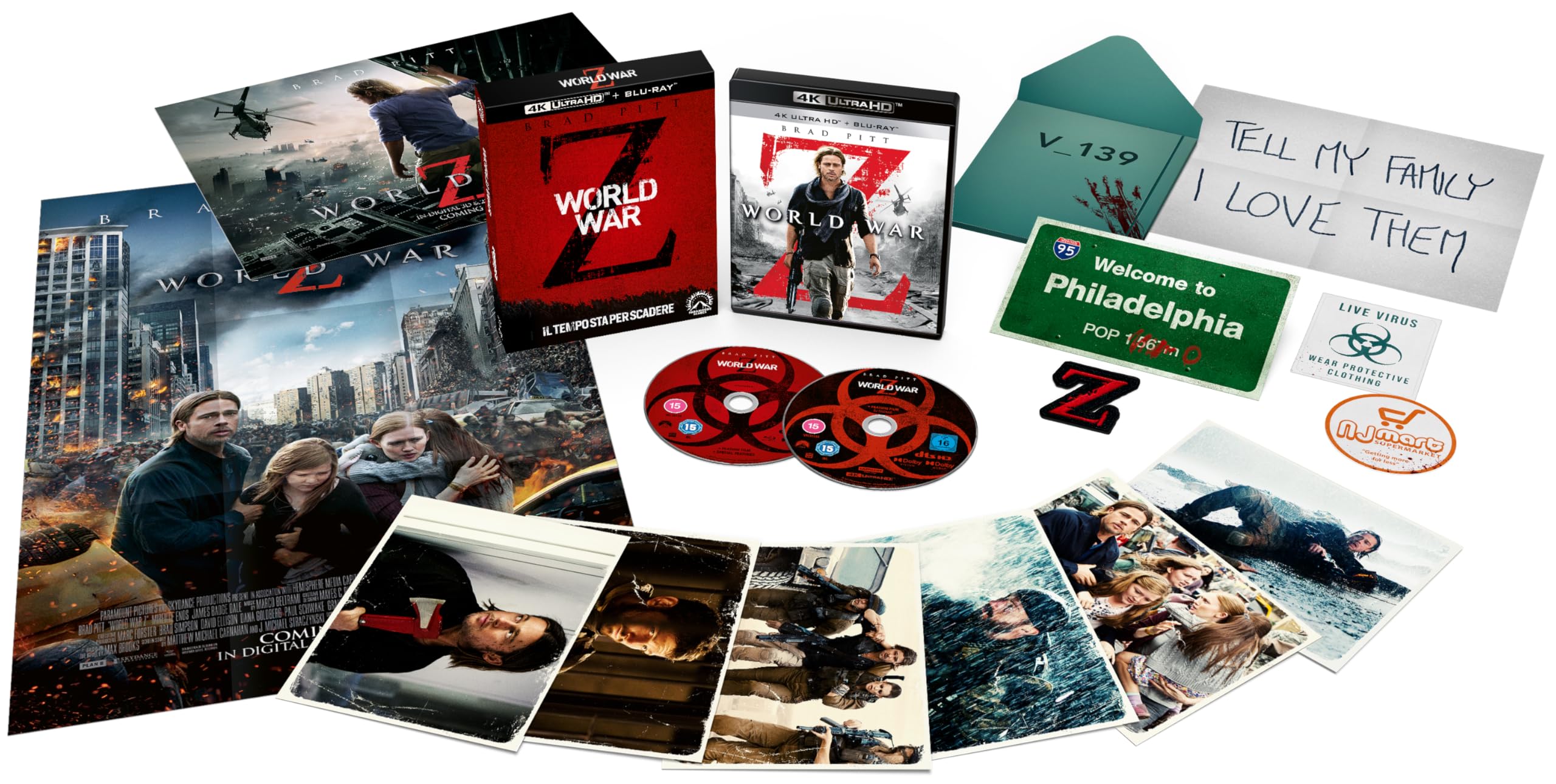 World War Z (Collector's Edition 4K UHD + Blu-ray