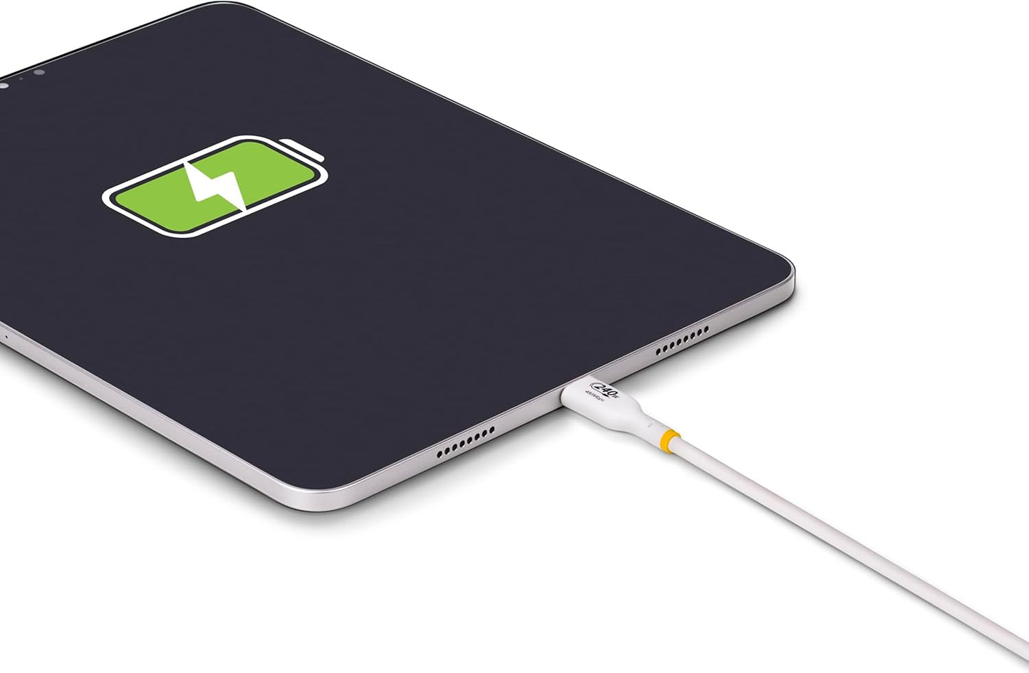 StarTech.com 1m White USB-C Charging Cable, USB-IF Certified USB C Cable, 240W PD, USB 2.0 Type-C Laptop Charger Cord, M/M